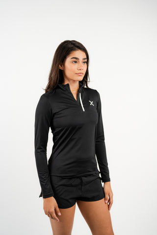 Long Sleeve Athletic Quarter Zip