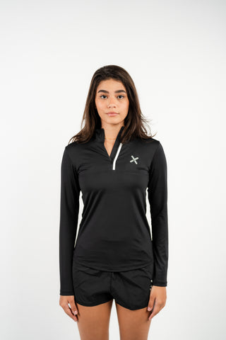 Long Sleeve Athletic Quarter Zip