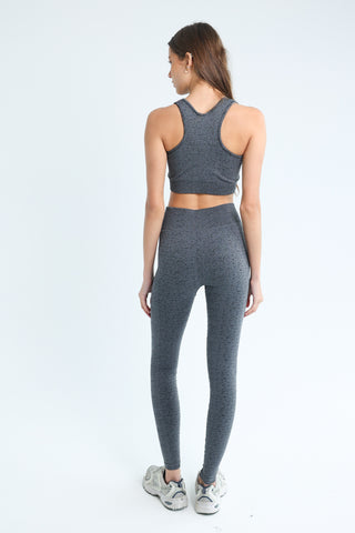 Vigor Seamless Leggings in Charcoal Grey