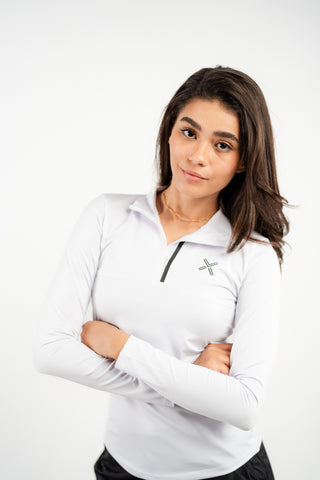 Long Sleeve Athletic Quarter Zip