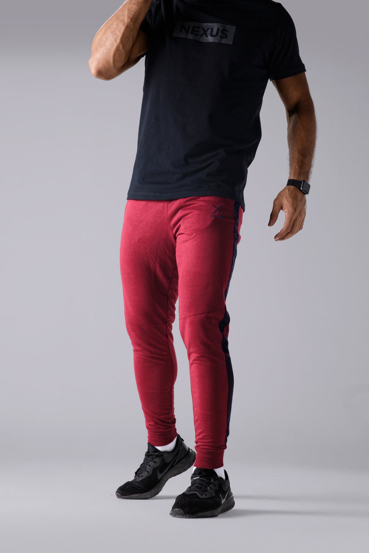 Nexus Stripe Cotton Sweatpants